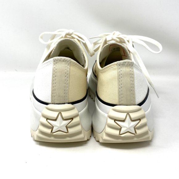 Converse Men 171895C Run Star Hike Ox Vintage White Egret Canvas Platform Sneake - Picture 7 of 10